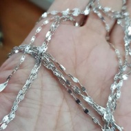 Diskon Kalung Rantai Kecil Tipis Emas Putih 1 Gram 1Gr 1Gram Emas Asli