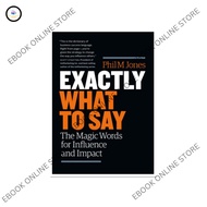 【ENGLISH】《Exactly What to Say》【文字版】