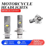 New motorcycle LED headlight, H4 H6 P15D mini projector lens modified headlight for tricycles and el