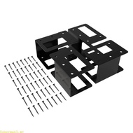 Best 4Pcs Adjustable  Storage Rack  Lumber Storage Support Organizers Heavy Duty  Storage Solution B