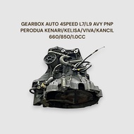 GEARBOX AUTO 4SPEED L7/L9 AVY PNP PERODUA KENARI/KELISA/VIVA/KANCIL 660/850/1.0CC