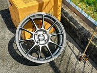 New Car Sport Rim ORIGINAL AOW Wheels TC105X 16x7J 4x100 ET38 (FLOW FORMING) - READY STOCK