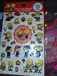 Sanrio Patty & Jimmy 2011年3D立體貼紙