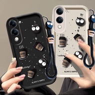 casing vivo y04 case vivo y04s y29s 5g y29t 5g case  3D coffee cup phone case bts