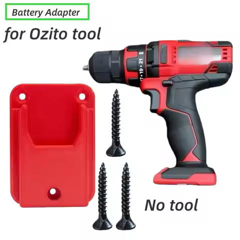 for Ozito 18v Lithium Ion Battery Power Tool Holder Wall Mount tool Dock Mount