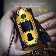 SX Mini G Class V2 - Genuine Leather Sleeve Case Kulit Asli (Oldy Goldy) series