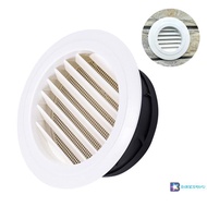 [BraveSundu] Exterior Wall Air Vent Grille Plastic Round Air Exhaust Vent Grille Ducting New