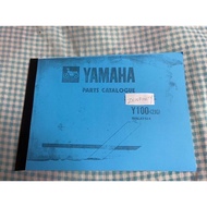 Yamaha Y100 Sport [ 2JG ] Parts Catalogue / Buku Part Katalog Yamaha 100 (Photostat)
