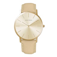 Aries Gold L 1023 G-G Anolog Quartz Gold Leather Women watch