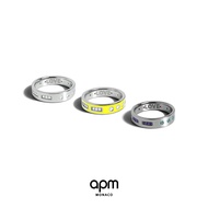 APM MonacoLOVE MonacoLOVE Code Couple Ring Niche Light Luxury 2021 New Style Gift for Boys