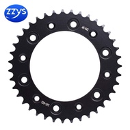 เฟืองเหล็กด้านหลัง520-39T 40T 42T 45T 47T 48T 49T 50T 51T สำหรับ Honda XR650L 1993-2024 XR250 1990-1