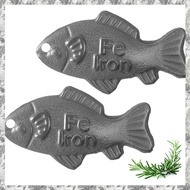 [D E O K] Iron Fish,Add Iron to Food and Water, Effective and Safe Cooking Tool, 2Pack