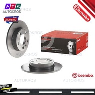 จานเบรคหลัง VW BORA 1J21J6 GOLF IV 1J11J5 NEW BEETLE 9C11C11Y7 1.4-2.5 1996-200308 7165 11 BREMBO