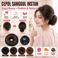 Korean Fun Bun Wig/ Ball Hair Wig Hair Circle Hair Wig Hair Wrap Hair Bun Hair Bun Hair Bun Hair Bun