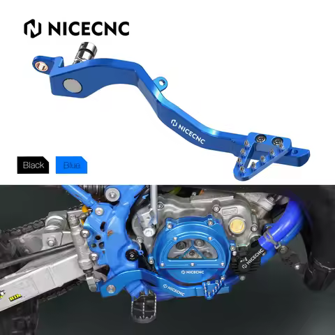NICECNC Motorcycle Rear Brake Pedal Lever Arm Adjustable Step Tip For Yamaha YZ85 YZ 85 2002-2023 20