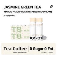 [ 2pcs ] JOYINBAG T8 Tea Nitro Coffee [ Jasmine Green Tea Coffee ] 8 Espresso Shots Per Can