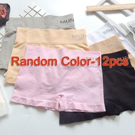VeryMall 12pcs/9pcs/6pcs/3pcs Munafie Ladies Boyleg Underwear Cycling Good Quality For women Fabric 