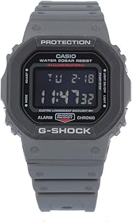 G-Shock DW-5610SU-8 Men's Digital Utility Color Wristwatch, Gray Limited Edition, Waterproof