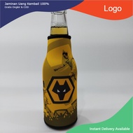 beer, Condom, cooler, holder, koozie  Wolverhampton Wanderers FC ปลอกหุ้มขวดเบียร์เก็บความเย็น