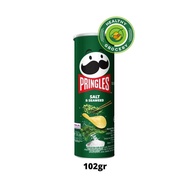 Pringles Potato Chips Salt and Seaweed 102gr