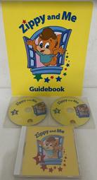 寰宇迪士尼美語 Zippy and me 3DVD（有字幕）+ 圓弧版手冊　片況佳，近全新　Disney　寰宇家庭