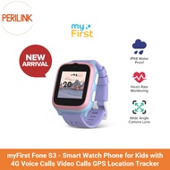 myFirst Fone S3 - Smart Watch Phone for Kids with 4G Voice Calls Video Calls GPS Location Tracker