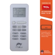 TCL Replacement For TCL TCL-402 Air Cond Aircond Air Conditioner Remote Control