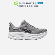 Giày Chạy Bộ Nam HOKA Bondi 9 Wide - Xám - 1162013-GCTC