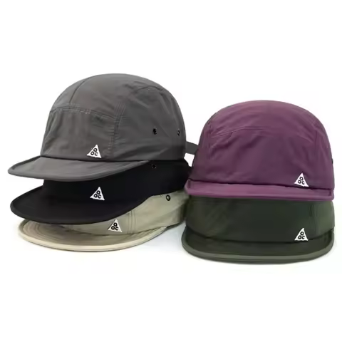5 Panel Short Brim Quick-drying Golf Baseball Caps Men's Soft Lightweight Sports Running Cap Unisex 