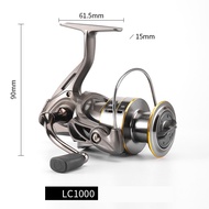 【Ready Stock】CORALOV HE1000 Reel Pancing Max Drag 30kg Shimano-LC2000-7000 Reel Pancing Gulungan Pan