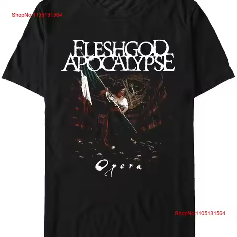 Classic Fleshgod Apocalypse S 5XL T Shirt 9D1157 vintage Washed Casual graphic Top For Everyday Wear