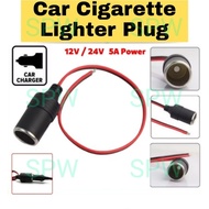 Car Auto Lighter DVR Socket Plug Car Lighter Socket Auto Connector Fuse Holder Socket Cable