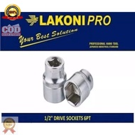 MATA 1/2" DR 6 PT JETJO TOOL LAKONI PRO 8-24MM SHOCK WRENCH RETAIL SOCKET BIT/