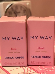 Giorgio Armani My Way Floral 淡香精 小香(2支）