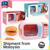Simulation Small Appliances Kitchen Electric Microwave Oven Timing Fun Children Play House Cooking I