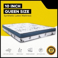 [FREE GIFT KING KOIL PILLOW ] Queen Mattress Synthetic Latex Tilam 10 INCH 8 INCH 6 INCH Single / Super Single / Queen / King 【Direct Factory】