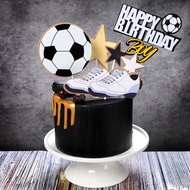 Soccer FootBall Football Cake Topper Decoration Kek Hiasan Bola Sepak 足球蛋糕装饰
