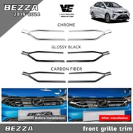 Vemart Perodua bezza stainless steel front grille trim garnish accessories