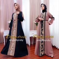 [Garansi] Daisy Dress Amore By Ruby Ori Dress Muslim Gamis Terbaru