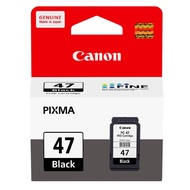 Canon Pixma Black Ink Cartridge PG-47 Printer for Canon E400 / E410 / E460 / E470 / E480 / E3170 (Black 100% Genuine)