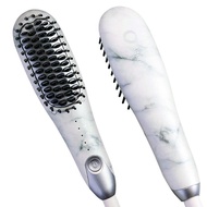 AGETUYA 便攜式迷你梳型直髮夾 QS-17108-M 大理石款