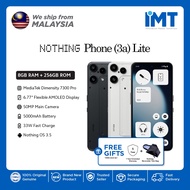 Nothing Phone (3a) Lite Smartphone | Mediatek Dimensity 7300 Pro | 6.77" AMOLED Display | 50MP Cam