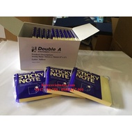 12 sets of DoubleA 3x3 Notes (76x76mm) - Sticky notes - Square sticky notes