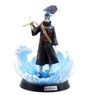 Anime Peripheral NARUTO Akatsuki Hoshigaki Kisame Statue Standing Posture PVC Action Figure Collecti