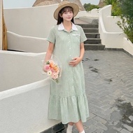 Freesize office shirt dress 45-65kg