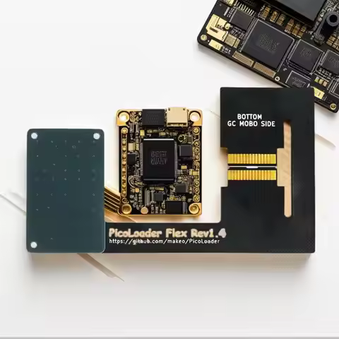 1 Set For GameCube Game Console Accessories PicoLoader Flex Cable No-Solder Design Compatible SD2SP2