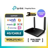 TP-Link AC1200 ( 2.4Ghz+5Ghz ) 4G LTE Dual Band Wifi Direct Digi/Umobile/Maxis/Celcom/YES Sim Modem Router TL-MR400