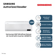 Samsung 1.0HP Windfree Deluxe Air Cond with Inverter AR10BYFA | Air-cond/ Aircond/ Air conditioner BYFA