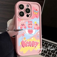 Compatible for Infinix Smart 8 7 Hot 40 Pro 40i 40 Pro 30i 30Play 30i Spark Go 2024 2023 Note 30 VIP 12 Turbo G96 ITEL S23 Pink Love Kriby All-inclusive Phone Case Soft Cover