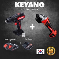 KEYANG 18V COMBO SET A DM18BL-W + DG18BL-100S (BARETOOL) RM999.00